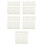 200Pcs Fine Mesh White Cotton Tea Sachets Drawstring Bag for Loose Tea 4