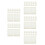 200Pcs Fine Mesh White Cotton Tea Sachets Drawstring Bag for Loose Tea 5