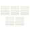 200Pcs Fine Mesh White Cotton Tea Sachets Drawstring Bag for Loose Tea 8