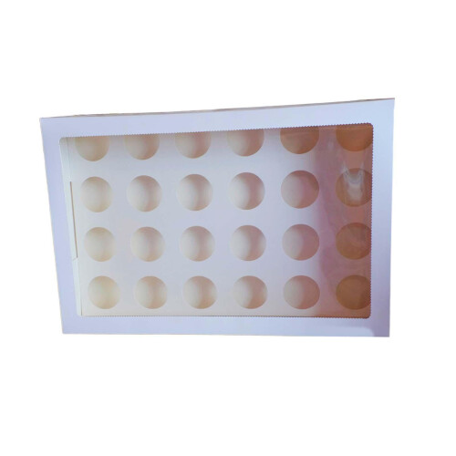 LOVIVER cupcake box portable bakery container 24 count 2