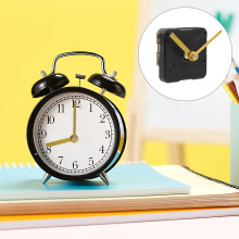 Black Plastic Clock Movement Kit for Wall Clocks