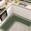 L-Shaped Kitchen Rug Dark Grey 120x75cm 1