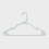 18-Pack Mint Plastic Clothes Hangers for Shirts Dresses 3