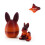 Påskekanin-egg fidget-leke 3D-printet 1 stk 1