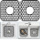 2 Pack Silicone Sink Protectors 12 x 11 in 1