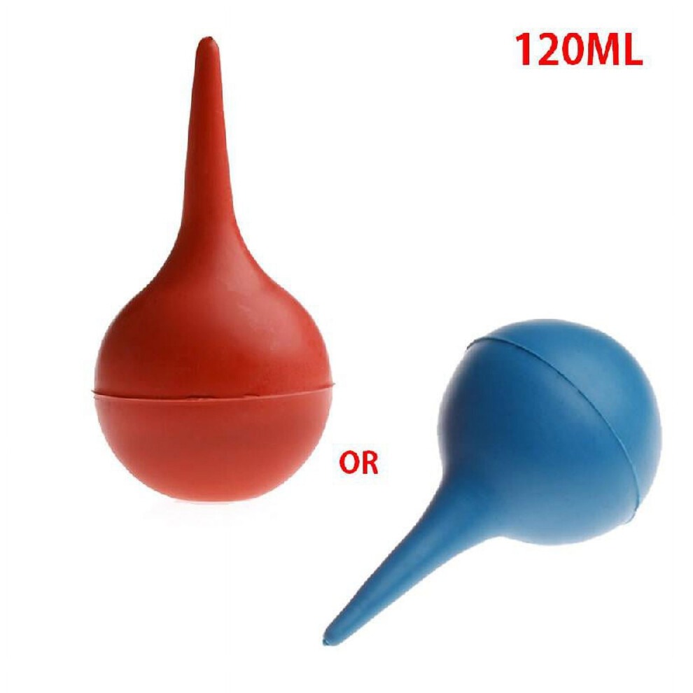 30/60/90/120ml Laboratory Tool Rubber Suction Ear Washing Syringe Squeeze Bulb