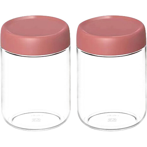 16 oz Glass Overnight Oats Jars with Lids (2 Pack)