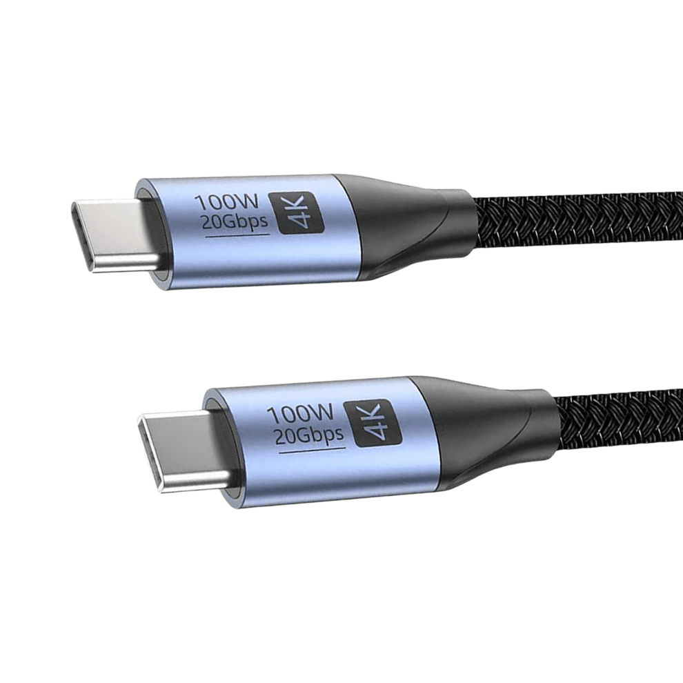 Usb-C To Usb-C Cable 20Gbps 100W Pd 9066521346936