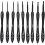 Sada 9 ergonomických háčků na háčkování, černá, 2,0–6,0 mm 1