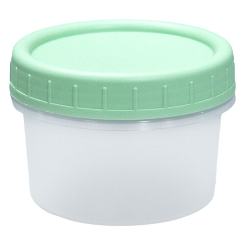 Lufttäta plastbehållare för mat med lock, 12-pack