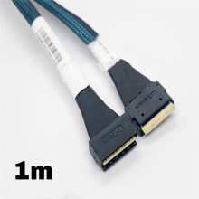 Câble de Données de Connexion Slimline SAS MCIO SFF-8654 8I Vers Standard 8654 8X NVME 1M