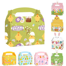 12 Easter Bunny Egg Paper Gift Boxes 18x15x9cm