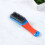 Rustfri stålbørste med gummihåndtag – 16 cm 5