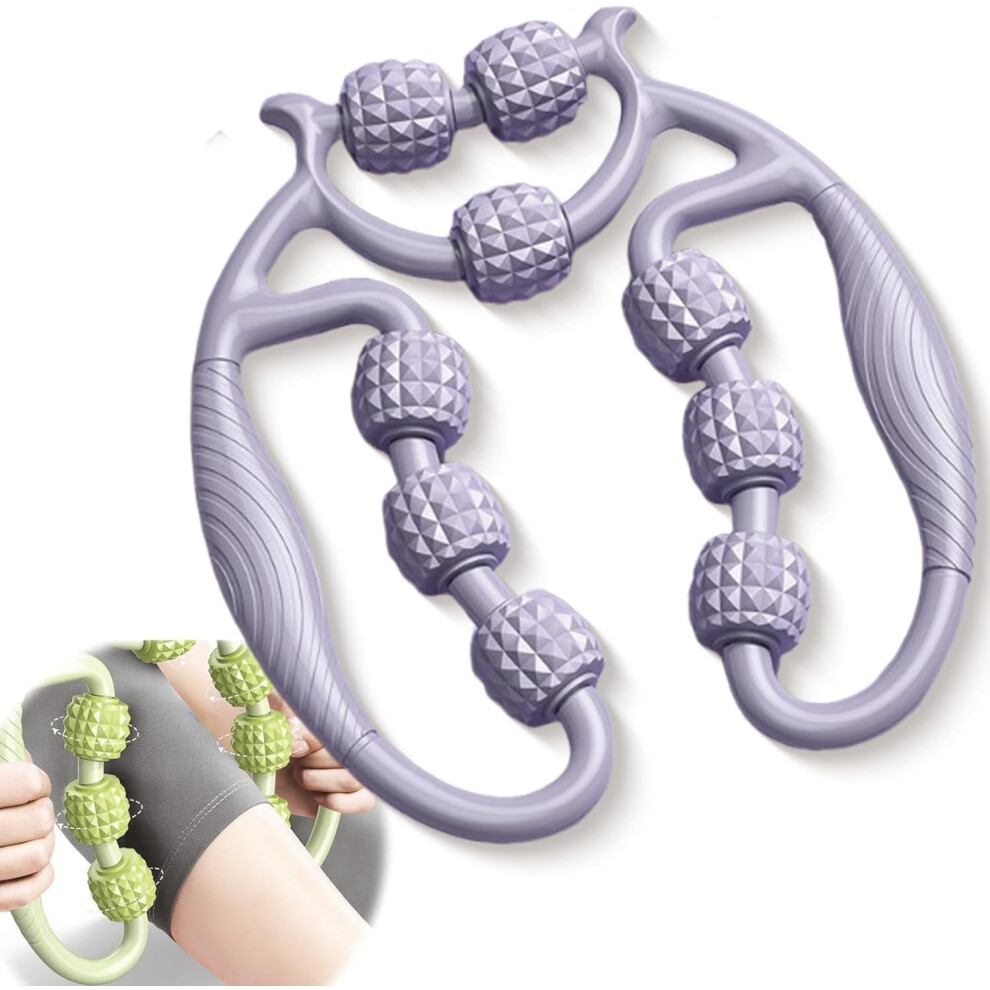 Nine-Wheel Circular Leg Clamp Massager