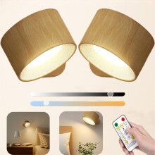 Lampe murale LED Infinity – Rechargeable, rotation à 360,