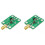 2X AD8317 High Speed Logaritmische Detector RF Log Detector RF Signaal Log Output Power Meter 1M-10000MHz Controller 1