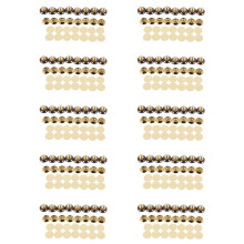 80 Set Golden-Plated Speaker Spikes, Speaker Stands CD Audio Subwoofer Amplifier Turntable Isolation Feet