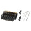 7 String Headless Metal Saddle Bridge Musical Instrument Replacement Headless Guitar Accessories 3