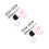 2Sets Assorted Color Halloween False Mustaches for Costume and Cosplay 4