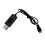 Câble de charge USB pour batterie Li-po 3,7 V avec surcharge 3