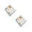 2Pièces Support De Prix Double-Face Transparent PVC 8