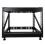 kenable Flat Packed 6U Open Data Cabinet Desktop/Floor Mount 19 inch Depth 482mm 1