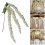 Artificial Wisteria Garland 5.38 ft White 2