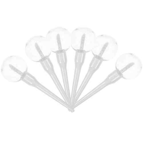 18Pcs Mini White Lip Gloss Bottles Reusable Plastic Lip Balm Tubes 2