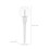 18Pcs Mini White Lip Gloss Bottles Reusable Plastic Lip Balm Tubes 11