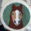 DAMAI Nålesæt Brun Hest 20x20cm 6