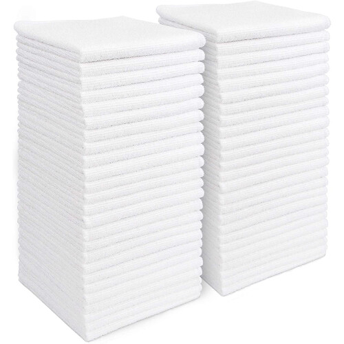 Microvezel schoonmaakdoekjes, 50 stuks, 29 x 29 cm