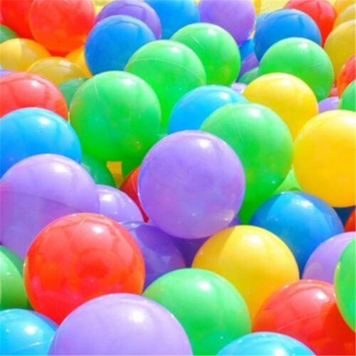 Palline da piscina morbide e colorate per bambini, 50 pezzi