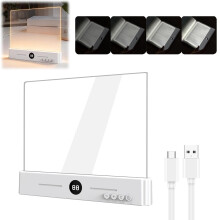 Genopladelig LED-boglampe med 3 farvetemperaturer,