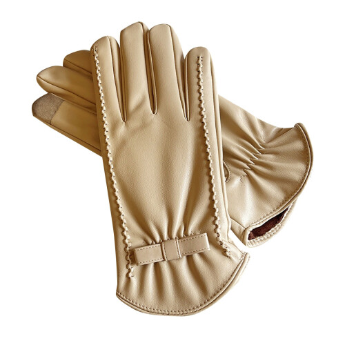 Dame vinterhandsker med touchscreen-fingre, 1 par
