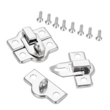 Wooden Jewelry Box with Toggle Latch 26x28mm 2pcs