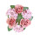 Eucalyptus & Artificial Rose Candle Wreath 1