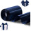 Fita de cetim azul acinzentado, 10 cm x 20 m, 4 polegadas de largura. 1