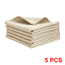 Panni da cucina in microfibra a nido d'ape, 30x30 cm, 5 pezzi
