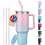 113 cl rostfritt stålmugg med 2-i-1-lock och handtag 1