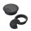 Inel cablu negru pentru birou, 60 mm, pachet de 2 1