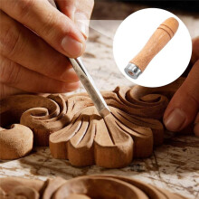 20pcs Wooden File Handle with Strong Metal Collars,10pcs for 6 Inch-8 Inch File + 10pcs for 10 Inch-12 Inch File(2 Size)
