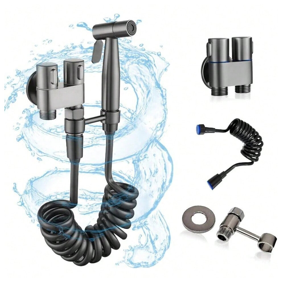 Toilet Bidet Sprayer Shattaf With Angle Valve Hose Bathroom Hygienic Shower Kit 9426043310479