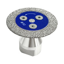 Lanna Sábha Snoíodóireachta Diamant 50mm le Flange Inbhainte