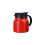 Isolierte Edelstahl-Trinkflasche 800 ml Rot 1