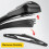 50Pcs Precision Machined Rubber Strips Universal Frameless Auto Wiper 7