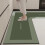 L-Shaped Kitchen Rug Dark Grey 120x75cm 5