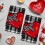 Valentine's Day Kitchen Hand Towel Soft Absorbent 1 Pack 6