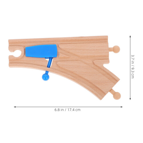 10Pièces De En Bois Et Plastique Pour Circuit Train 2