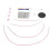 2.2-4.5mm Stainless Steel Interchangeable Circular Knitting Needle Set 16