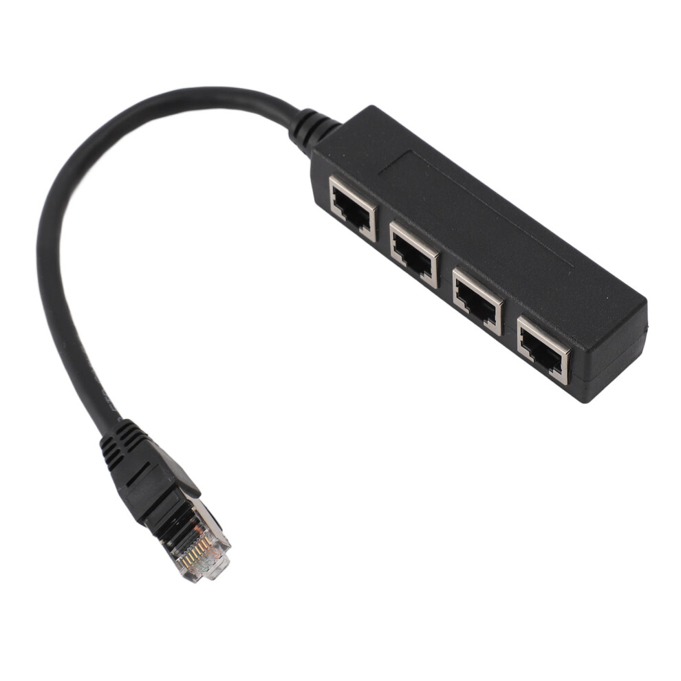 Ethernet Splitter 1 To 4 Ports, High Speed Rj45 Network Adapter 4111386333210